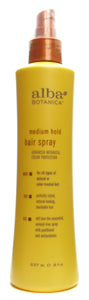 ALBA BOTANICA: Hair Spray Medium Hold, 8 oz