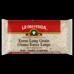 LA PREFERIDA: Extra Long Grain Enriched Rice, 16 oz