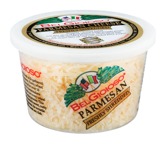 BELGIOIOSO: Shredded Parmesan Cheese Cup, 5 Oz