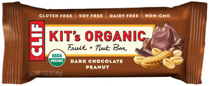 CLIF BAR: Kit’s Organic Fruit and Nut Bar, Dark Chocolate Peanut, 1.62 oz