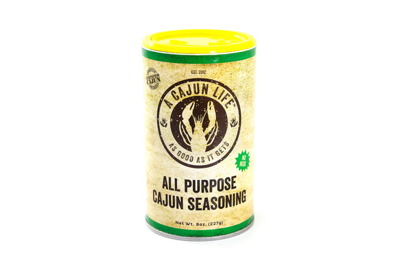 A CAJUN LIFE: All Purpose Cajun Seasoning, 8 oz