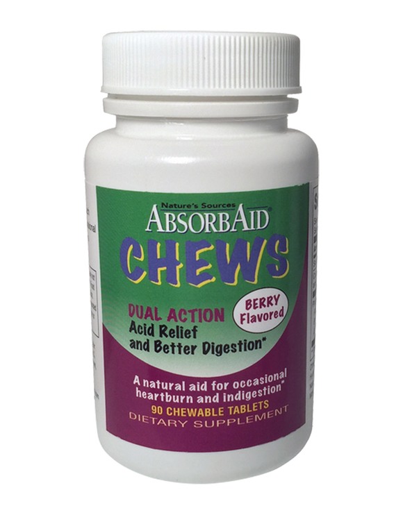 ABSORBAID: Chewable Tablets, 90 Tablets