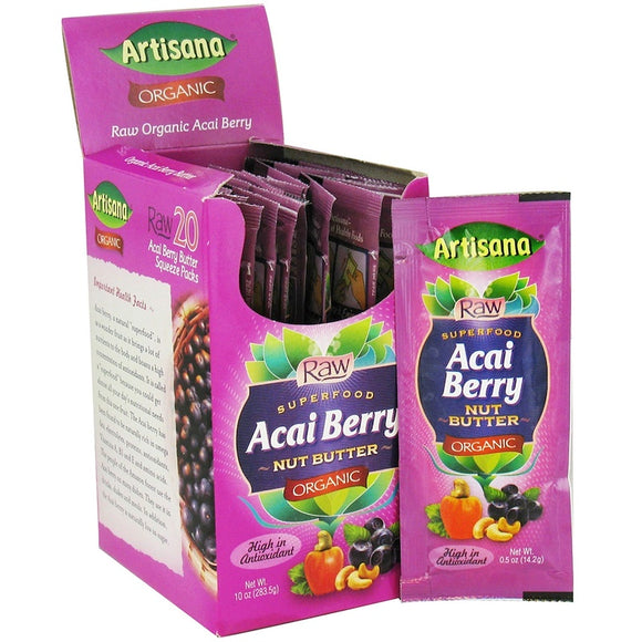 ARTISANA: Acai Berry Nut Butter, 0.5 oz