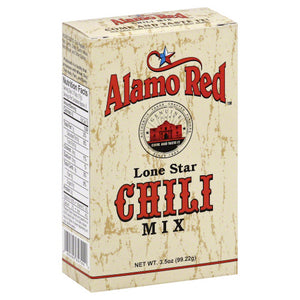 ALAMO RED: Lone Star Chili Mix, 3.5 Oz