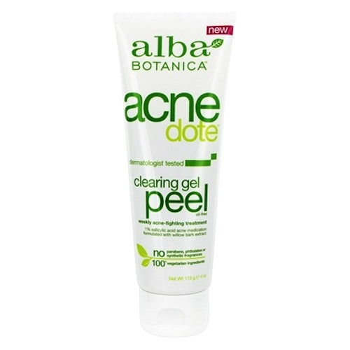 ALBA BOTANICA: Acnedote Clearing Gel Peel, 4 oz