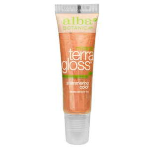 ALBA BOTANICA: Mineral Terra Gloss Shimmering Color Bloom, 0.42 Oz