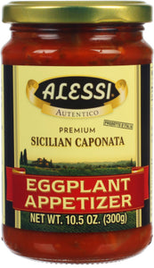 ALESSI: Appetizer Sicilian Caponata Eggplant, 10.5 Oz