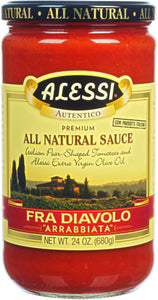 ALESSI: Pasta Sauce Fra Diavolo Arrabbiata, 24 oz