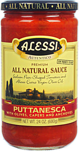 ALESSI: Puttanesca Pasta Sauce, 24 oz