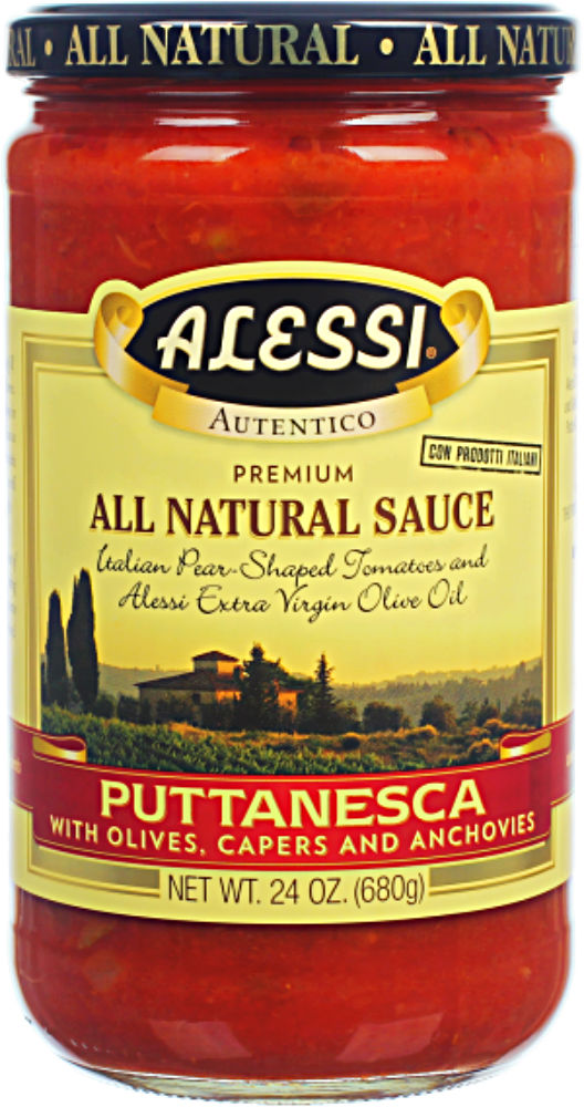 ALESSI: Puttanesca Pasta Sauce, 24 oz