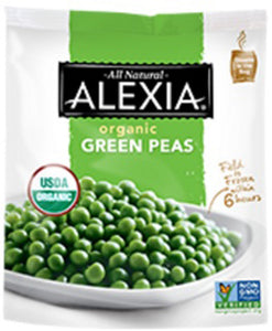 ALEXIA: All Natural Organic Green Peas, 12 Oz