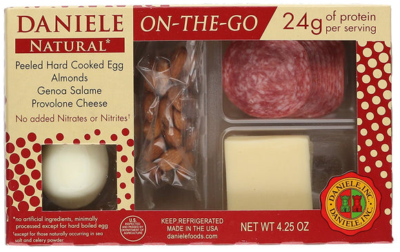 DANIELE: Genoa Protein Pork Provolone Almond E, 4.25 oz