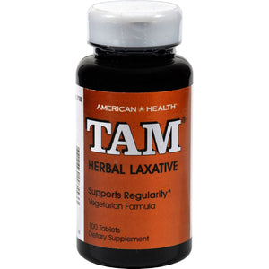 AMERICAN HEALTH: Tam Herbal Laxative, 100 Tablets