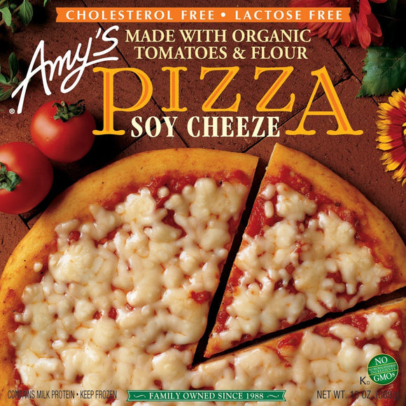 AMY'S: Soy Cheese Pizza, 13 oz