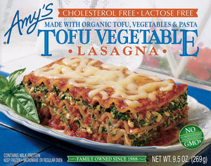 AMY'S: Tofu Vegetable Lasagna, 9.5 Oz