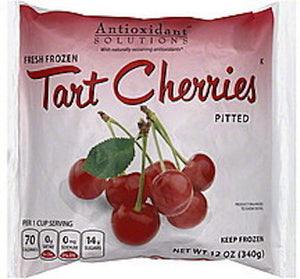 ANTIOXIDANT SOLUTIONS: Pitted Tart Cherries, 12 Oz