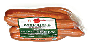 APPLEGATE: Uncured Big Apple Hot Dogs, 12 oz