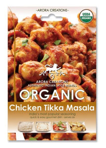 ARORA CREATIONS: Chicken Tikka Masala Seasoning Organic, 0.9 oz