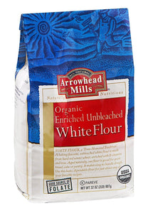 ARROWHEAD MILLS: Organic Enriched Unbleached White Flour, 32 oz