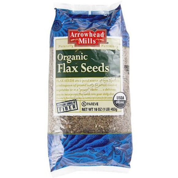 ARROWHEAD MILLS: Organic Flax Seeds, 25 lb