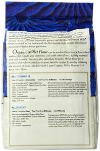 ARROWHEAD MILLS: Organic Millet Flour, 2 lbs