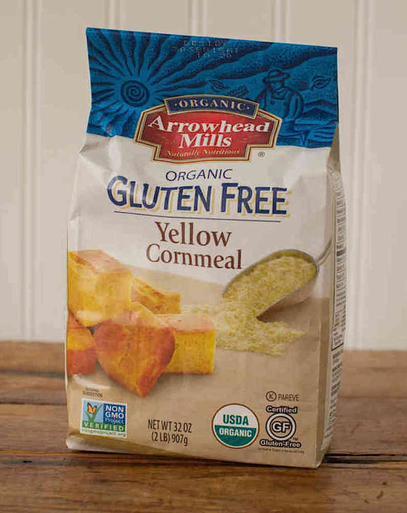 ARROWHEAD MILLS: Organic Yellow Corn Meal, 50 lb
