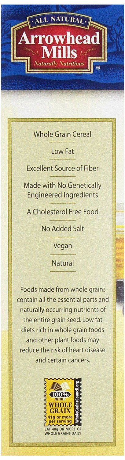 ARROWHEAD MILLS: Sweetened Shredded Wheat Bite Size Cereal, 13 Oz