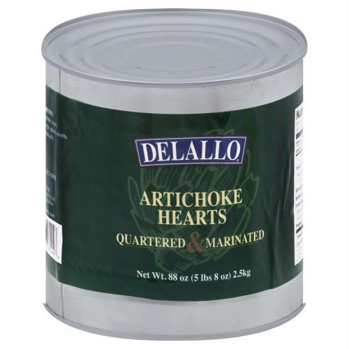 DELALLO: Grilled Artichoke Hearts, 5.5 lb