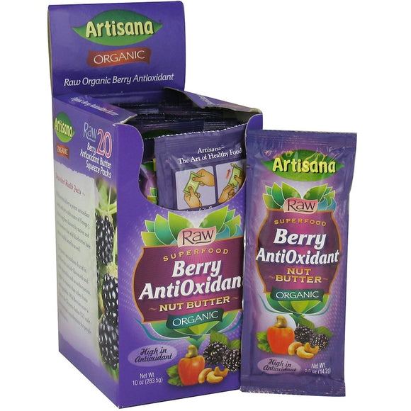 ARTISANA: Berry AntiOxidant Nut Butter, 0.5 oz