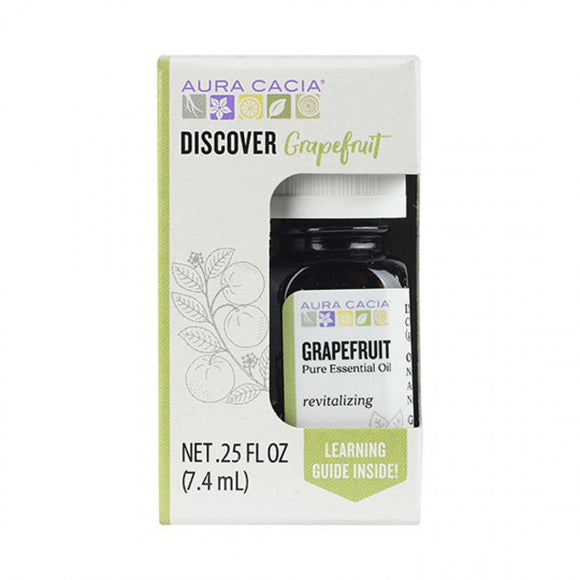 AURA CACIA: Essential Oil Discover Grapefruit, 0.25 fl oz