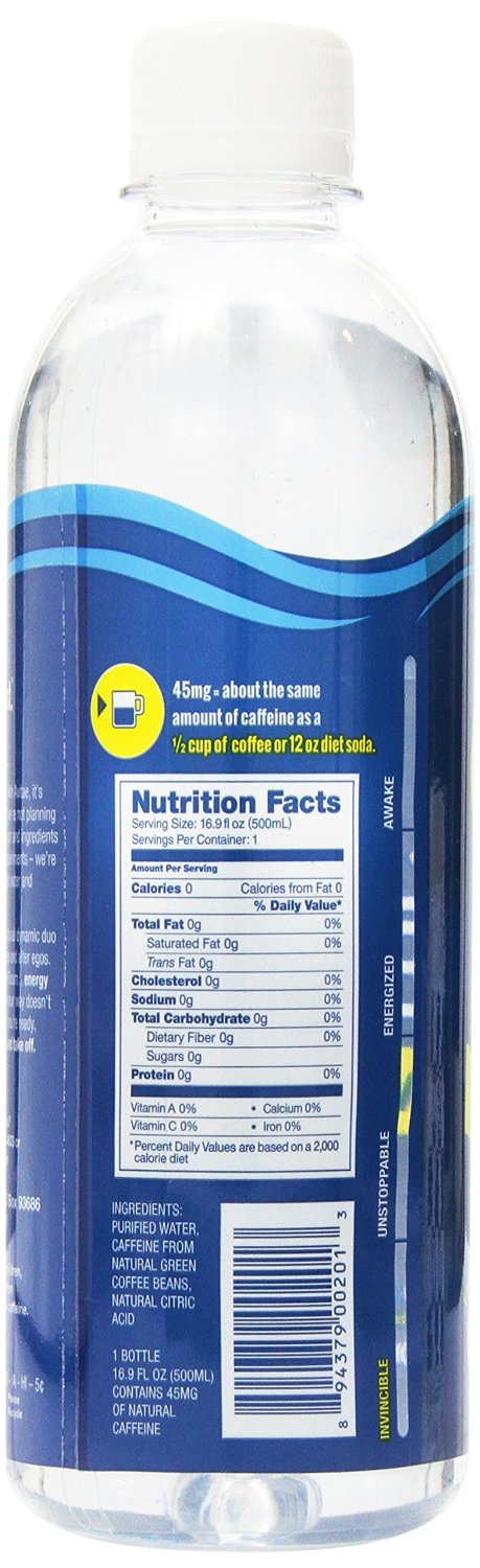 AVITAE: Caffeine + Water 45 Mg Unflavored, 16.9 oz