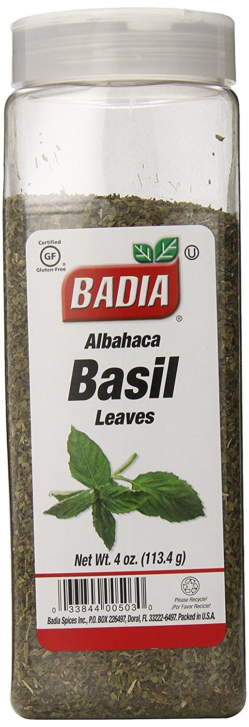 BADIA: Basil Leaves, 4 oz