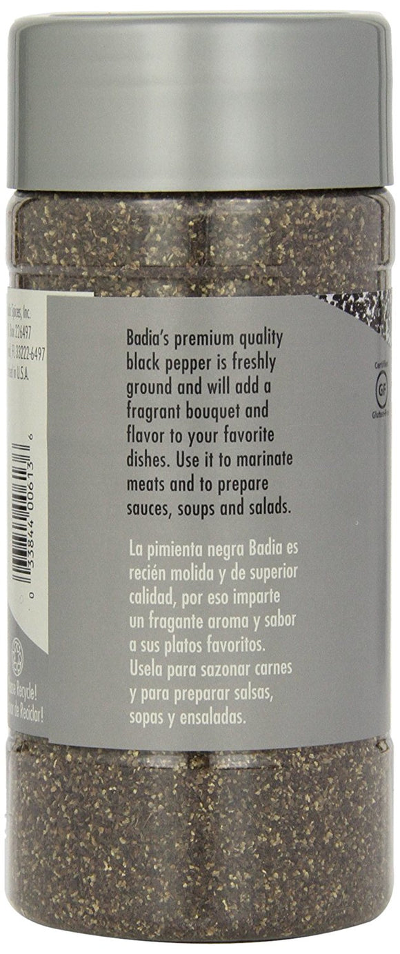 BADIA: Ground Black Pepper, 7 Oz