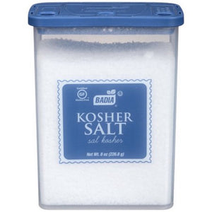 BADIA: Kosher Salt, 8 oz