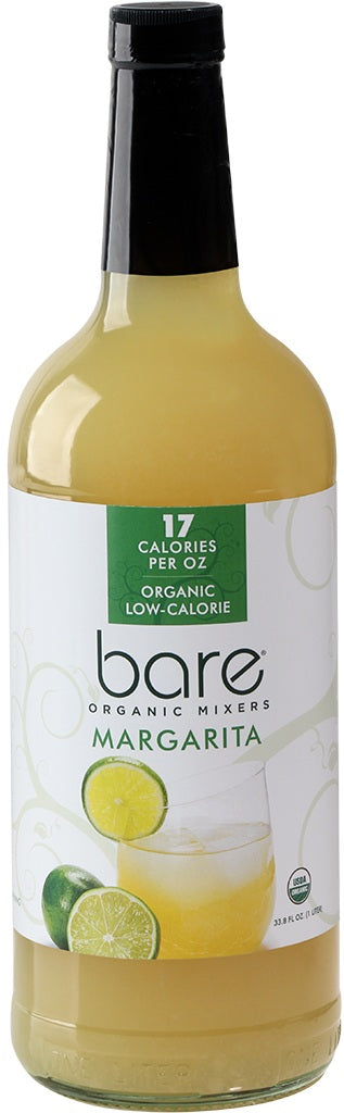 BARE ORGANIC MIXERS: Margarita Organic Low Calorie, 1 liter