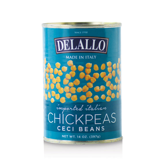 DELALLO: Bean chick Peas, 14 oz
