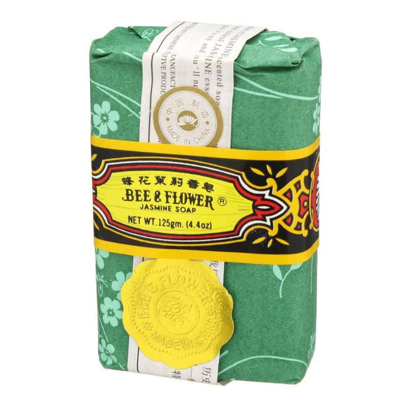 BEE & FLOWER: Jasmine Bar Soap, 4.4 oz