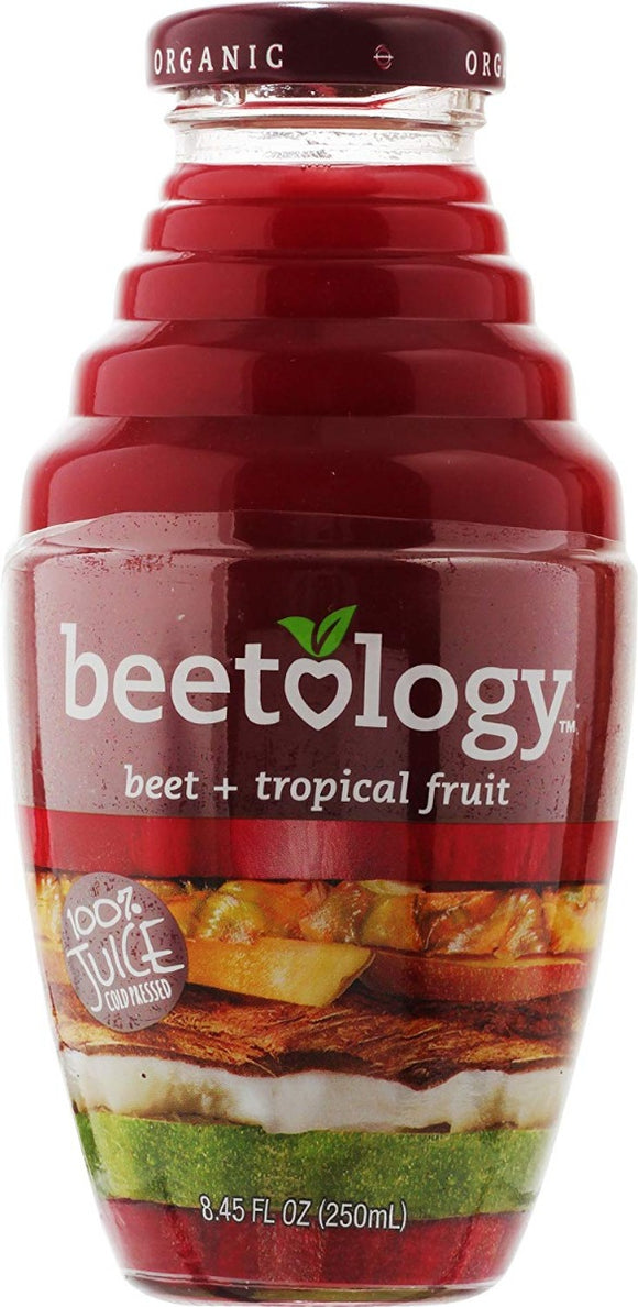 BEETOLOGY: Beet Tropical Fruit Juice, 8.45 oz