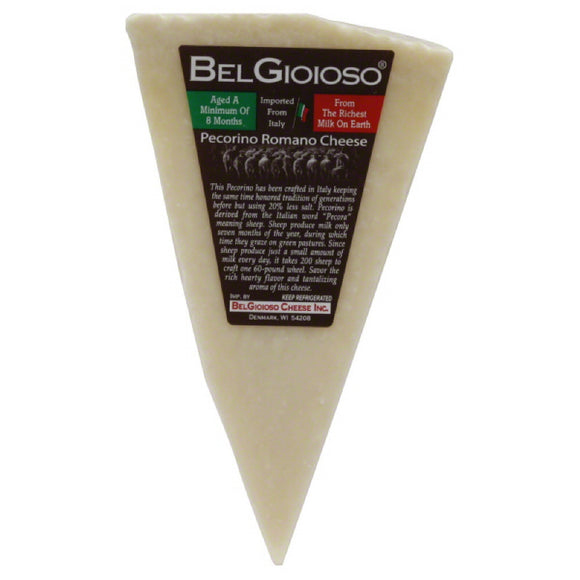 BELGIOIOSO: Pecorino Romano Cheese, 8 oz