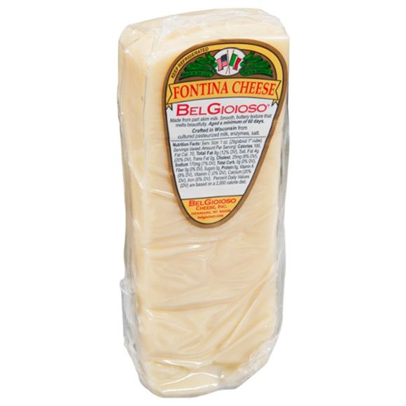 BELGIOIOSO: Cheese Wedge Fontina, 5 oz