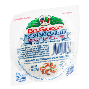 BELGIOIOSO: Fresh Mozzarella Ball Cheese, 8 oz