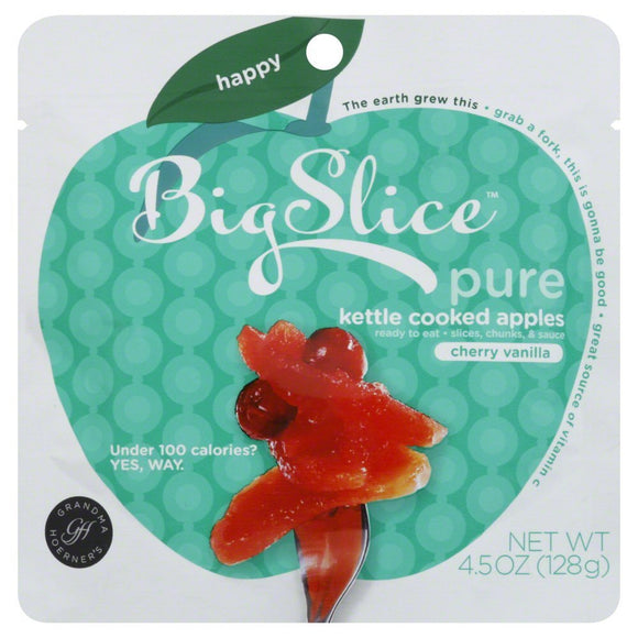 BIG SLICE: Kettle Cooked Apples Cherry Vanilla, 4.5 oz