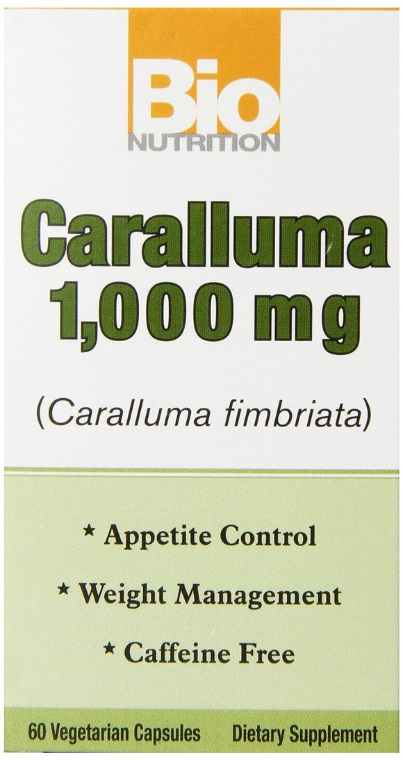 BIO NUTRITION: Caralluma 1000 mg, 60 Vegetarian Capsules