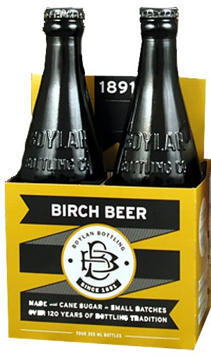 BOYLAN: Original Birch Beer 4 x 12 fl oz, 48 fl oz