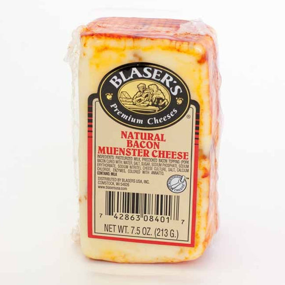 BLASERS: Bacon Muenster Cheese, 7.5 oz