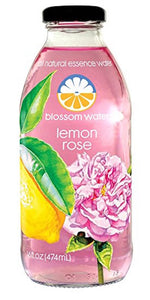 BLOSSOM WATER: All Natural Essence Water Lemon Rose, 16 oz