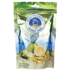 BLUE MONKEY: Coconut Chips Wasabi, 1.4 oz