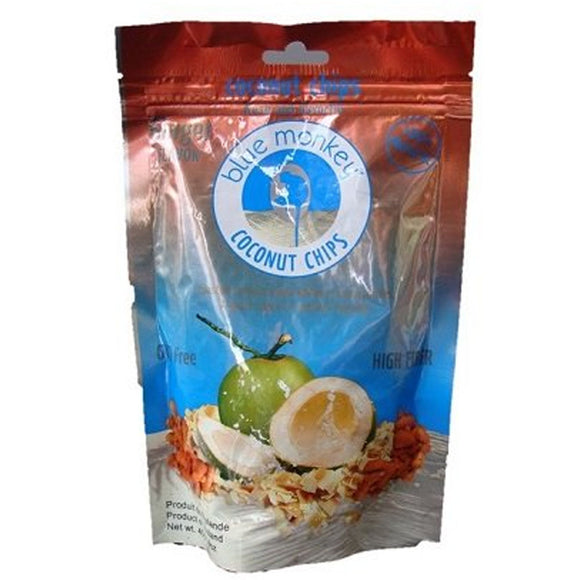BLUE MONKEY: Coconut Chips Ginger, 1.4 oz