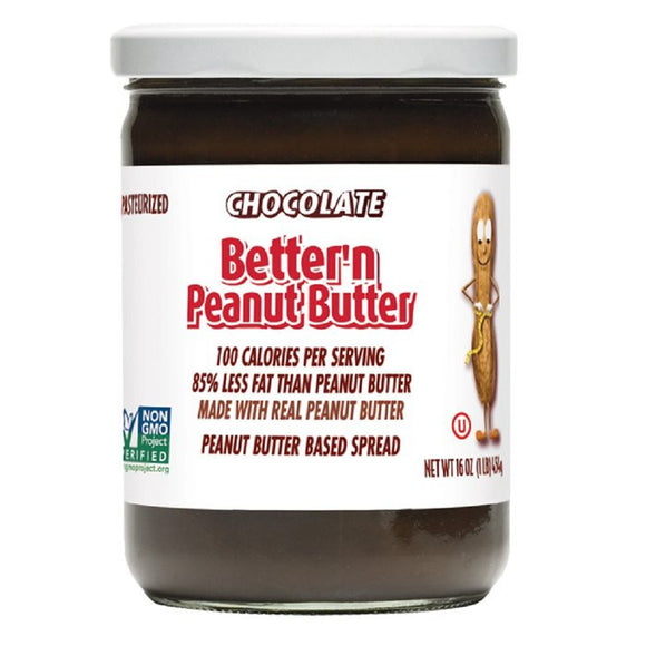 BETTER'N PEANUT BUTTER: Peanut Butter Creamy Gluten Free Chocolate, 16 oz