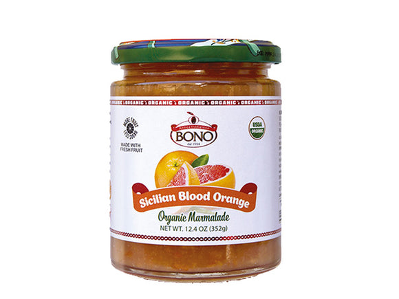 BONO: Sicilian Blood Orange Marmalade, 12.4 oz